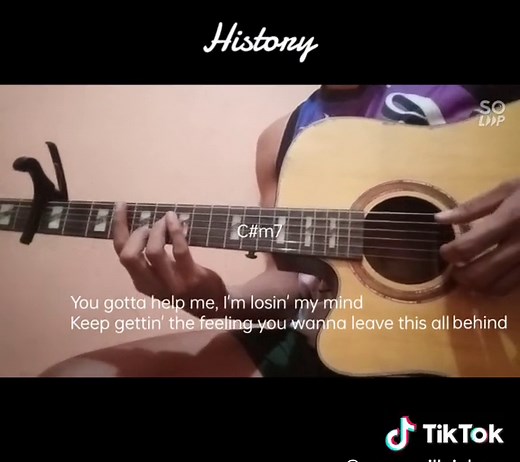 History - One Direction Guitar Tutorial