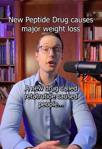 A new peptide drug causes major weight loss in phase 3 clinical study. Brief overview of what it is, what was observed in the clinical study, the risks, and what remains unknown. And, how I think about weighing those unknowns. (Note that “Ozempic” = “Wegovy” = “semaglutide.) #science #reta #peptide