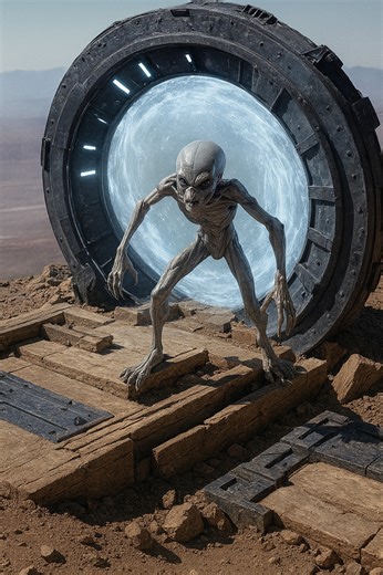 This Portal Opened From Another Dimension, What Happened Next Is Terrifying | Aliens UFO Caught on Camera