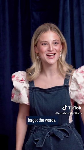 Behind the scenes with @cararosedipietro 💕 #broadwayinterludes #broadway #nyctheatre #cararose #cararosedipietro #playbill #broadwayworld #artlabproductions #theatremania #actorlife #musicaltheatre #meganchacalos #wicked #theatretok #glinda #popular #behindthescenes #outtakes