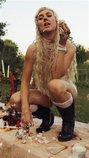 ILUKA. on Instagram: "the song for my rage fairies 🧚 3 days till u get the record >> ’crucify me’ originally had 21 pages of lyrics bc I had A LOT to say n yes i am insane