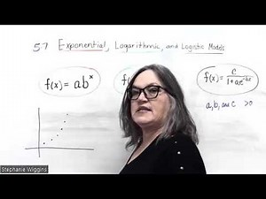 5.7 Nonlinear Models: Exponential, Logarithmic, and Logistic
