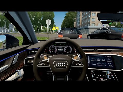 City Car Driving - Audi A6 Avant 50 TFSI | Normal Driving