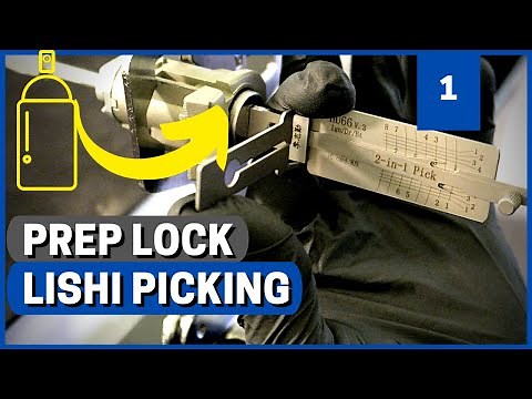 Prepare Lock For Lishi - Lishi Tips [01]