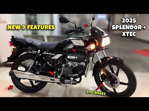 2025 Hero Splendor Plus Xtec Disc Brake Review New Model - New Features On Road Price? |splendordisc