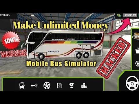 How To Make Unlimited Money For Mobile Bus Simulator | Unlimited Money For Mobile Bus Simulator
