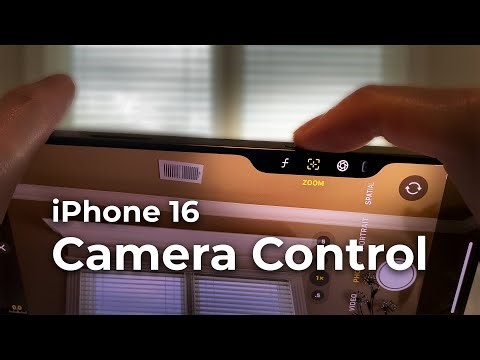 How to Use Camera Control on iPhone 16 Tutorial