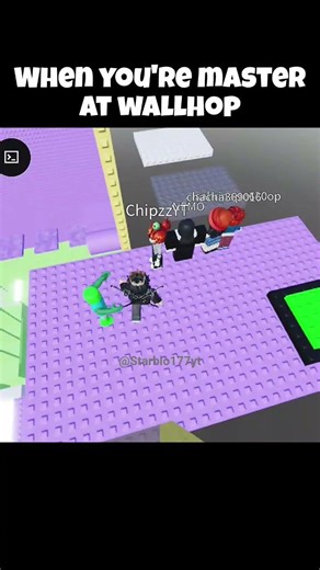 When you're master at wallhop 👑 #Starblo177yt