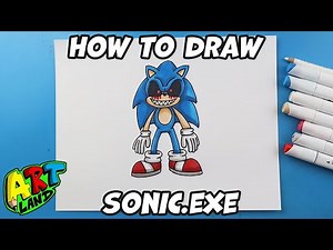 How to Draw Sonic.EXE