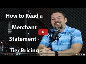 How to Read a Merchant Statement Tier Pricing