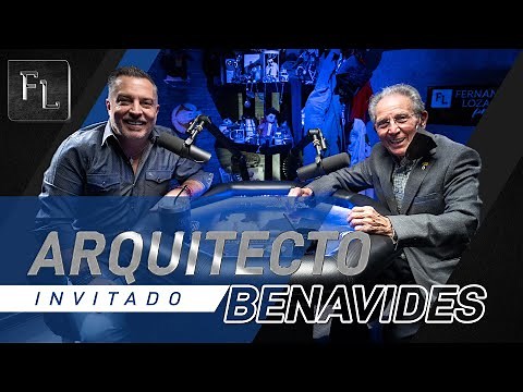 Fernando Lozano presenta al Arq. Héctor Benavides