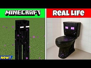 Minecraft vs Real life in 8 minutes