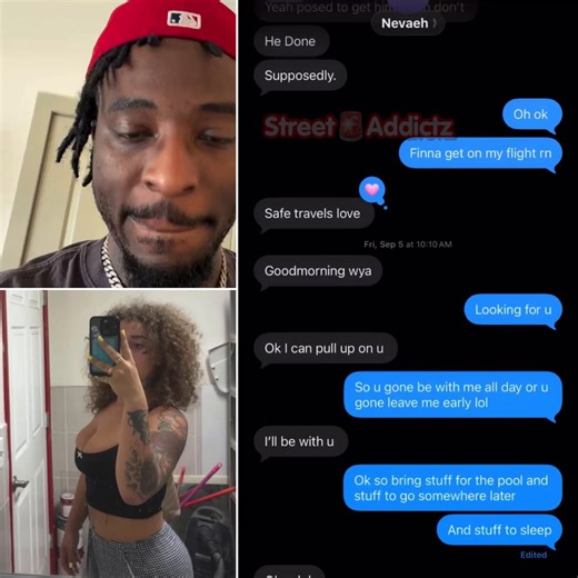 LA rapper Taboo exposes Nevaeh, alleging he was her side dude and shares alleged text messages involving Blueface. He also claims there’s a possibility he could be the father of her baby.
