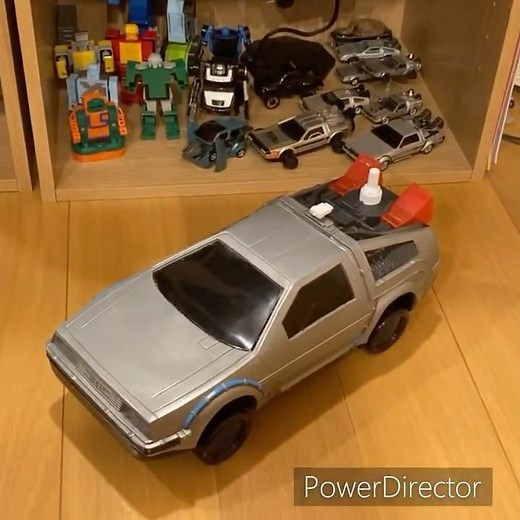 Placo Toys バック・トゥ・ザ・フューチャー タイムマシン・デロリアン！(Placo Toys Back To The Future Timemachine Delorean！)