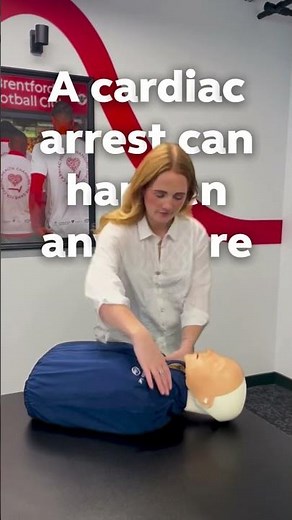 A cardiac arrest can happen anywhere