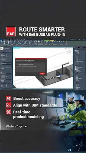 Route Smarter with EAE Busbar Plug-In | EAE Group