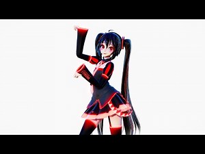MMD Zatsune Miku BASS DA DA DA