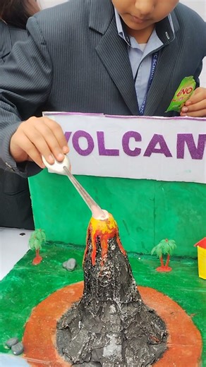 science project volcano 🌋🌋
