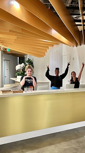 the aesthetic in Hollywood though 🤌 what’s your favorite part of our newest studio? 🔥 | HOT 8 YOGA