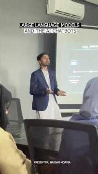 Discussion on Large Language Models and AI Chatbots | Punjab University Lahore