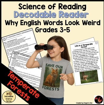 Science of Reading Decodable Reader | Why English Words Look Weird Grades 3-5
