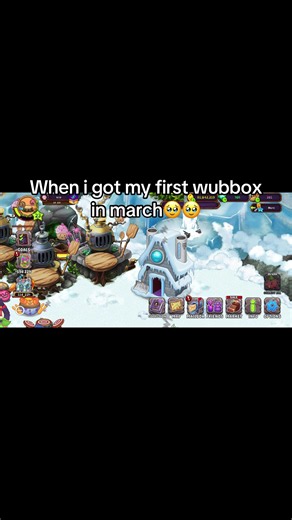 My Singing Monsters Wubbox First Time Reaction March - Cold Island