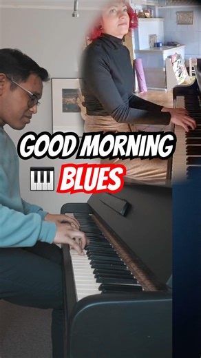 Epic Blues Piano Jam! 🎹🔥 w/@jocarpenter7040 #shorts #bluesmusic #ブルース