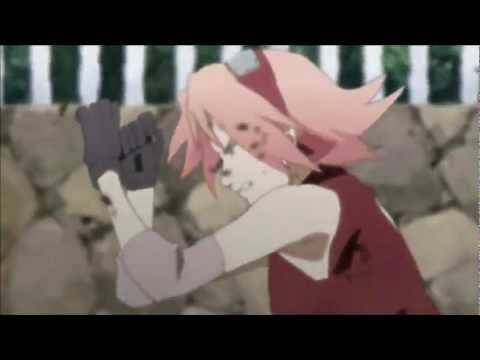 Sakura gets punched - Falcon Punch [HD]