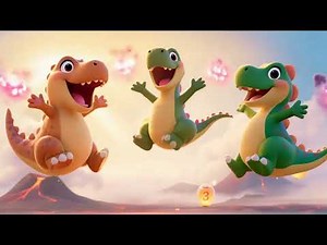 Volcano Erupt Numbers Song 🌋🔥🦖 | Counting Fun for Kids!