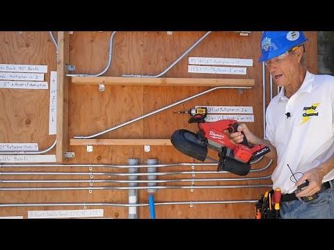 EMT Bending: How to Make a 22 1/2° Offset Bend