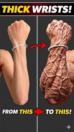 How To Hand Exercise For Hand Strength: Build Massive Forearms, Wide Wrists Exploding Veins #shorts
