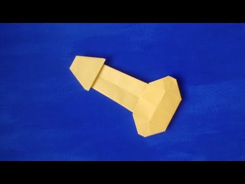 ¿Cómo hacer un Pene de Papel? - Origamiz