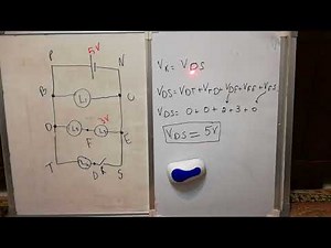 Part 6: Electricity, grade 9, example: voltage calculating
