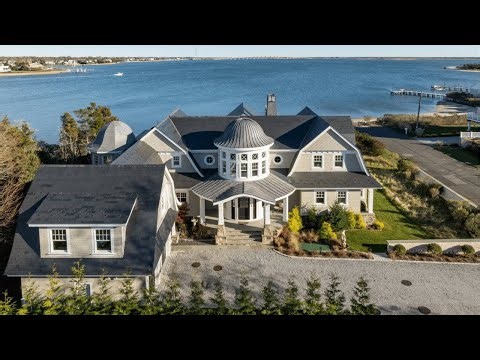 INSIDE a Shinnecock Bay Waterfront Home with Private Beach, Dock & Infinity Pool | SERHANT. Tour
