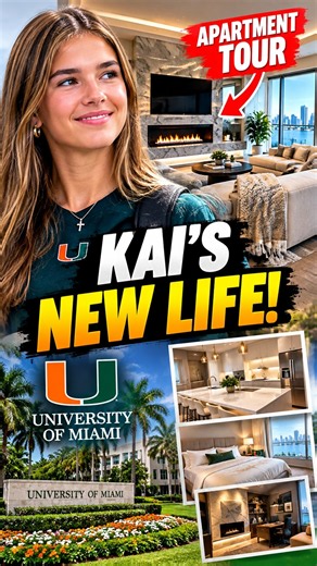 Inside Kai Trump’s Luxury College Apartment | Her New Life at University of Miami