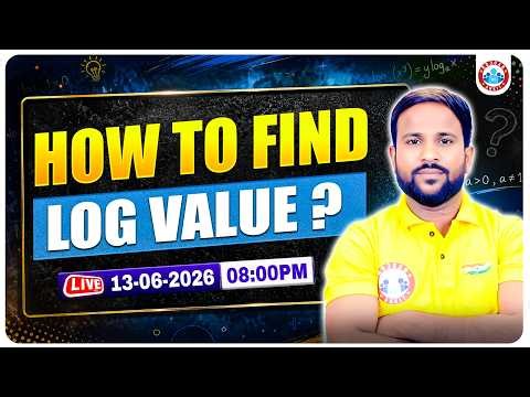 How To Find Log Value? Log Value का डर अब ख़तम | Chemistry Log Value Calculation | By Sumit Sir