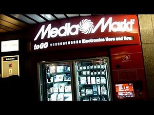 MediaMarkt to Go Automat Bedienung und Produkte