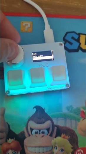 how to change screen to bongo cat on sayo device o3c 😺#gd #gaming #geometry_dash #geometrydash #osu!