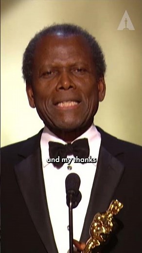 Oscar Winner Sidney Poitier Receives an Honorary Award