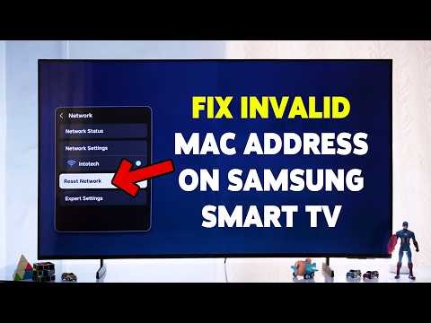How To Fix Invalid Mac Address On Samsung Smart TV | Fix Samsung TV Network Error 2026
