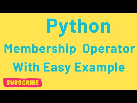 Python Membership Operators Explained | in & not in Operator Tutorial for Beginners