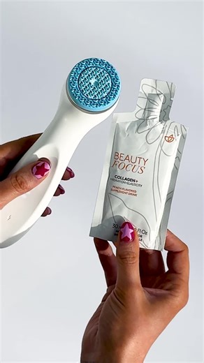 Nu Skin USA on Instagram: "Sip your way to radiant skin while boosting the visible benefits of ageLOC LumiSpa® iO. Pair them together for the ultimate beauty duo! ✨"