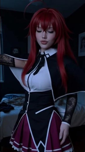 Rias Gremory anime cosplay