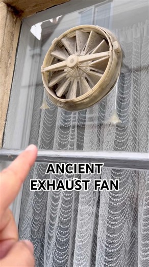 Relic Window Exhaust Fan