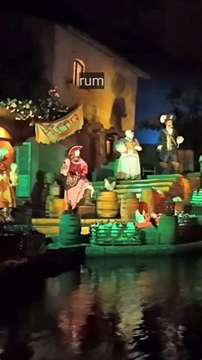 Pirate Redd at the Auction Scene! 🏴‍☠️ Disneyland Pirates of the Caribbean #Shorts