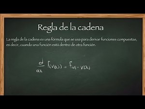 Regla de la cadena en Derivadas, cálculo diferencial