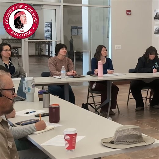 Health Director Barb Lang and District 2 Supervisor Kathleen Gomez introduce Here's Health at the recent Board of Health meeting in Douglas. More info in comments. 💬🔽 | Cochise County - Government