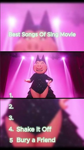 🎶Best Songs Of Sing Movie #singmovie #bestsongs #moviesongs