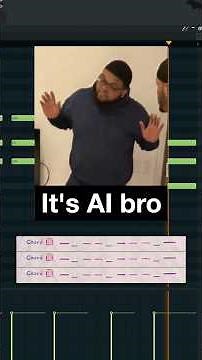 bro used ai 🥀😭 #flstudio #musicproducer #producer #fyp #short #beatmaker #beluga