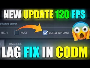 How To Unlock NEW 120 FPS & Lag fix in Any Device COD Mobile To Become Pro